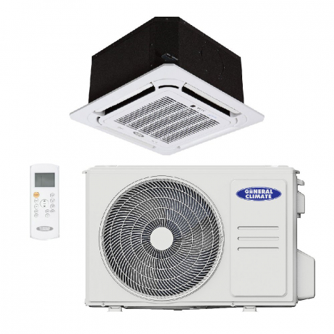 Кондиционер General Climate GCM GC-4C12HRN2 / GU-U12H2 кассетный