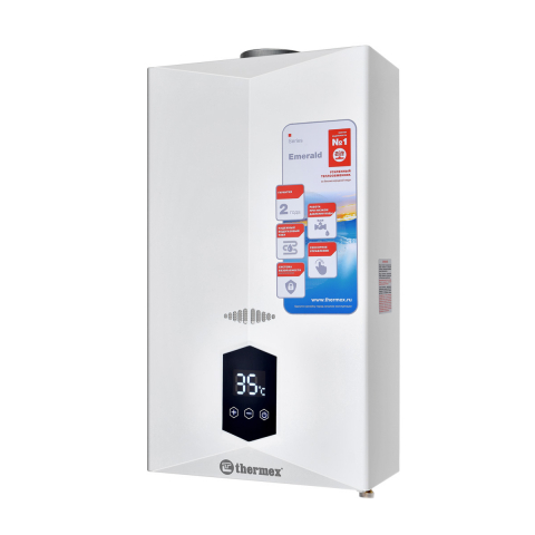 Газовая колонка THERMEX Emerald E 22 MD от сети 220В