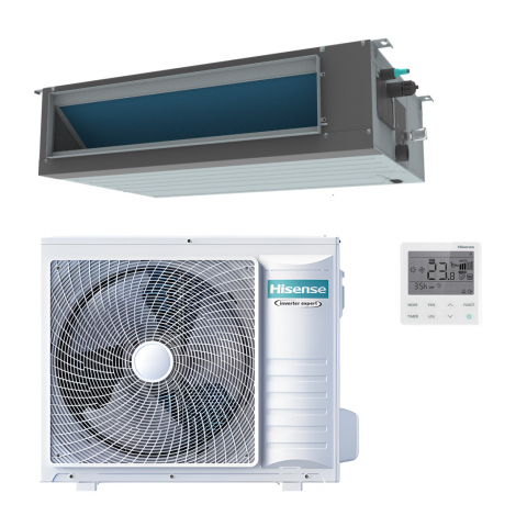 Кондиционер Hisense HEAVY EU Wi-Fi AUD-24UX4RFM8 / AUW-24U4RJ7 канальный инвертор