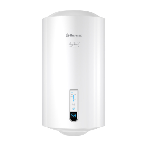Водонагреватель круглый THERMEX Auga 50 V Slim Wi-Fi вертикальный