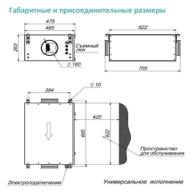 Приточная установка Breezart OZONICA 550 OZE-FC EZP5,4-PF