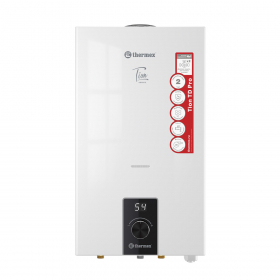 Газовая колонка THERMEX Tion PRO T 20 TD от сети 220В + дымоход в комплекте